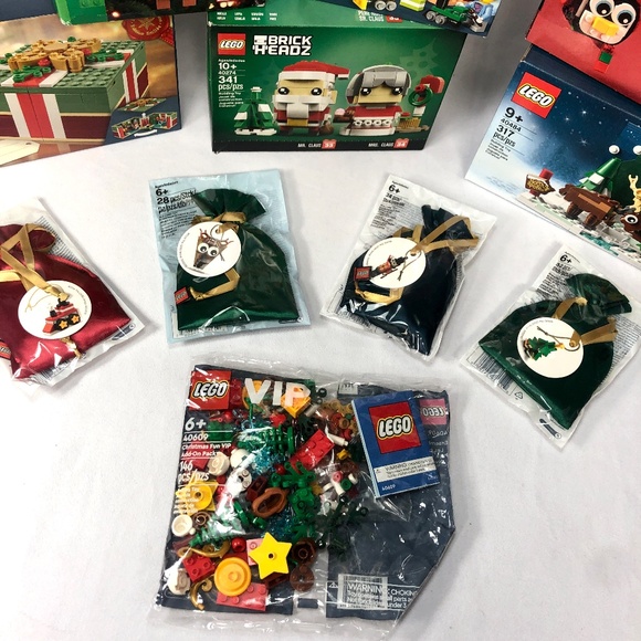 LEGO Holiday Set 40274 40292 40640 40642 40106 40572 40484 40609 Ornament Claus - Picture 5 of 8